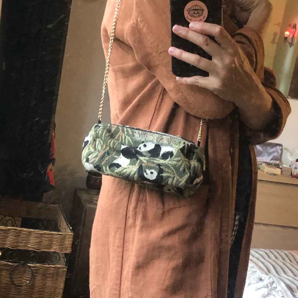 Vintage panda purse